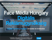 Tablet Screenshot of facemedia.hu